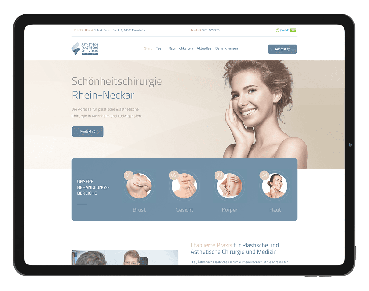 Praxiswebsite Dr. Martin Koschnick