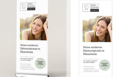 Büro Blanko Praxismarketing Referenz Werbemittel Gestaltung